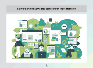 Scrivere articoli SEO naturali e creativi senza sembrare un robot.